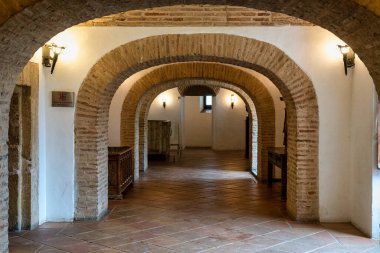 Alcazar de los Reyes Cristianos, Cordoba, İspanya 'daki Hristiyan hükümdarlar..