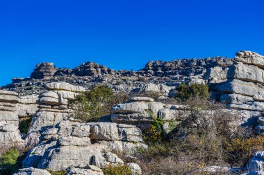 El Torcal de Antequera, Endülüs, İspanya, Antequera yakınlarında, provin