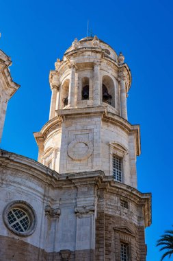 Yeni Katedral veya Santa Cruz Katedrali Cadiz, Endülüs, İspanya