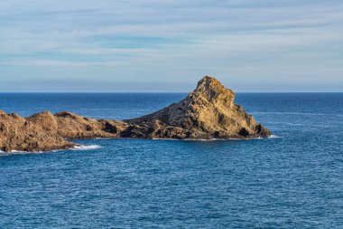 Cabo de Gata Nijar parkında bulunan Sirens Resifi, Almerya İspanya