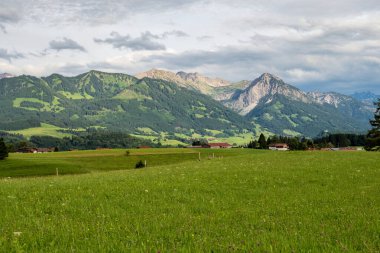 Sonthofen, Bavyera Almanya yakınlarındaki Schweineberg 'de Sonbahar İzlenimleri