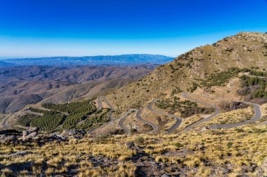 Alto de Velefique, Sierra de Los Filabres, Almeria, Endülüs, İspanya
