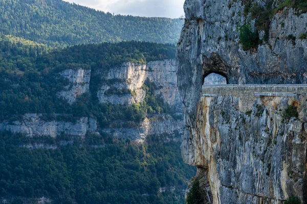 Lanscape of Vercors in France - view of Combe Laval, Col del la Machine