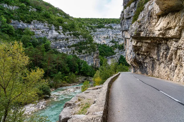 Verdon Gorge, Gorges du Verdon in French Alps, Provence, França — Fotografia de Stock