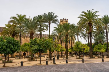 Alcazar de los Reyes Cristianos, Cordoba, İspanya 'daki Hristiyan hükümdarlar..