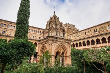 Kraliyet Manastırı santa Maria guadalupe de. Caceres, İspanya.