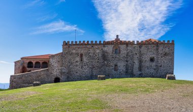 Tentudia Manastırı, Calera de Leon, 13. yüzyılda kuruldu. Badajoz ili, Extremadura, İspanya