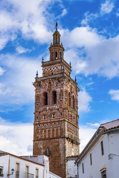 西班牙埃斯特雷马杜拉Badajoz Jerez Los Caballeros San Bartolome教堂 — 图库照片