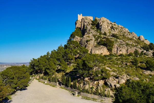 Det Medeltida Slottet Cieza Provinsen Murcia Spanien — Stockfoto