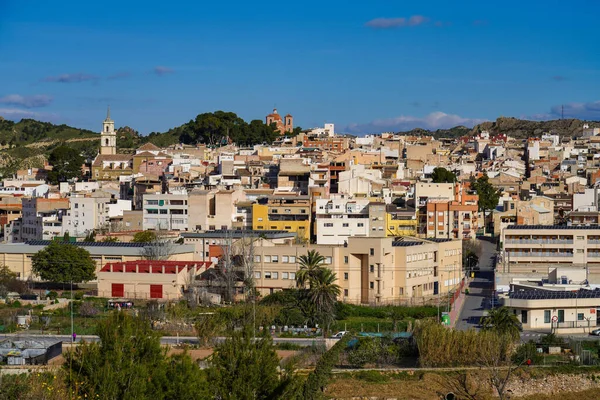 Pequeño Pueblo Abaran Valle Del Ricote Región Murcia España —  Fotos de Stock