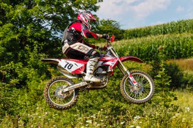 Windsberg, Almanya - 29 Haziran 2019 Motocross eğitimi Windsberg Almanya