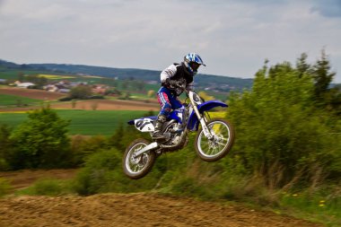 Windsberg, Almanya - 29 Haziran 2019 Motocross eğitimi Windsberg Almanya