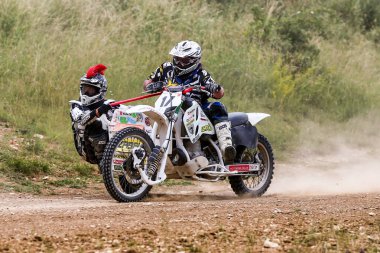 Warching, Almanya - 29 Haziran 2019 Motocross eğitimi