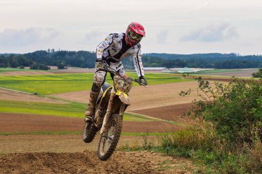 Windsberg, Almanya - 29 Haziran 2019 Motocross eğitimi Windsberg Almanya