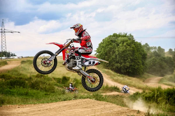 Warching, Almanya - 29 Haziran 2019 Motocross eğitimi