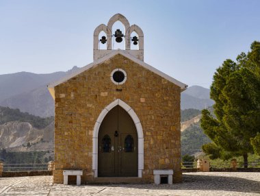 İspanya 'nın Murcia bölgesindeki Cieza' da La Virgen del Buen Suceso Sığınağı.