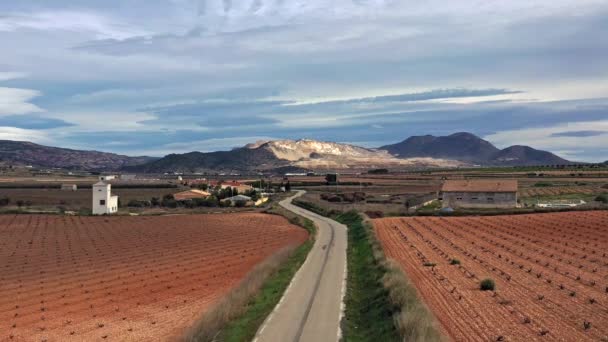 Landscape View Canada Lena Murcia Region Spain Europe — Stock Video