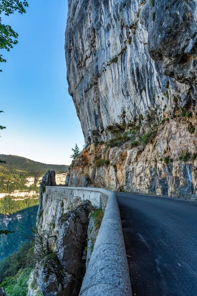 Lanscape Vercors France Vista Combe Laval Col Del Machine França — Fotografia de Stock