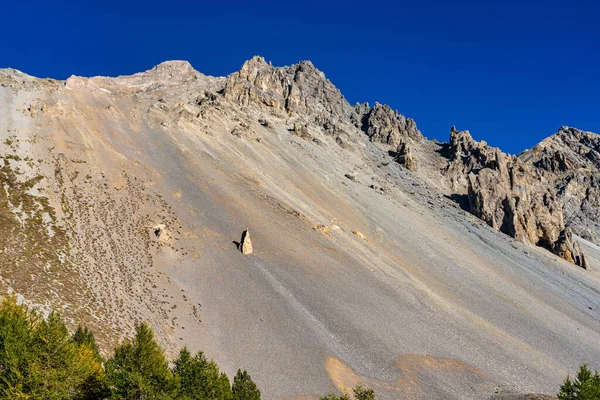Deserted Casse Izoard Pass Los Alpes Franceses Francia Europa — Foto de Stock