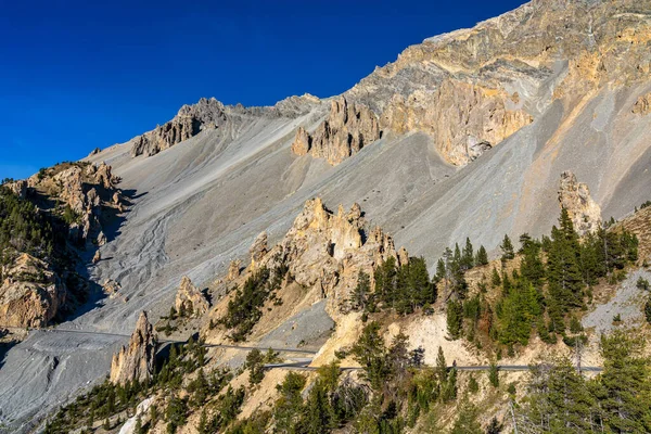 The Deserted Casse and the Izoard Pass in the french Alps, France in Europe