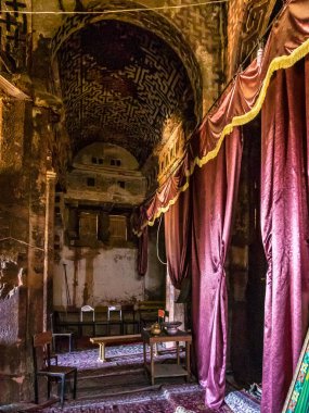 Abraha Atsbeha, Etiyopya - 11 Şubat 2020: Etiyopya 'nın Tigray bölgesindeki Abreha Atsbeha Hristiyan Kilisesi