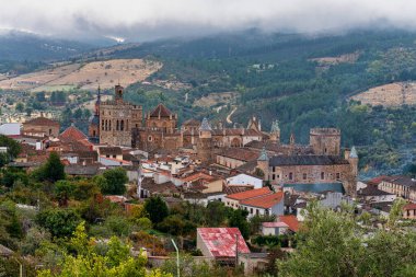 Santa Maria de Guadalupe Kraliyet Manastırı. Caceres, İspanya. UNESCO Dünya Mirası Alanı.