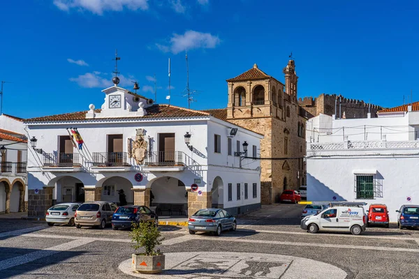 Segura Leon Spain Nov 2019 Main Square Segura Leon Extremadura — 图库照片