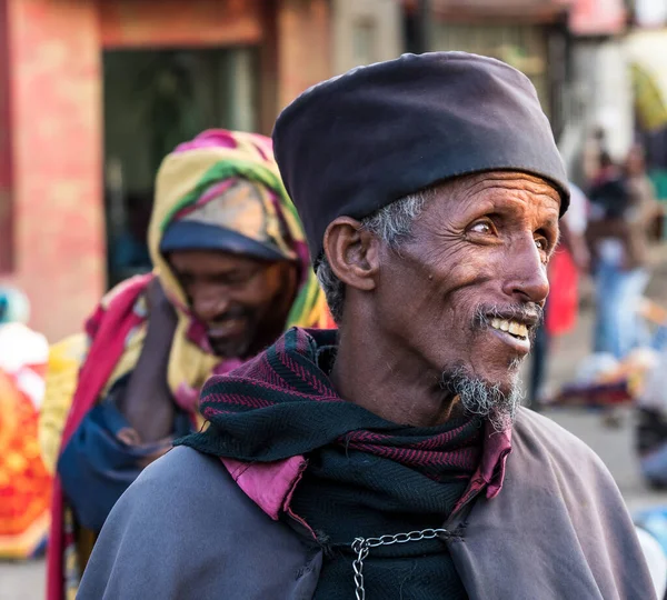 Addis Ababa Ethiopia Feb 2020 Ethiopian Orthodox People Miskaye Hizunan — стокове фото