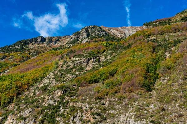 Vue Paysage Sur Les Montagnes Autour Bourg Oisans Auvergne Rhône — Photo