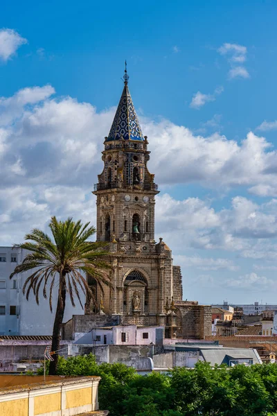 Kostel San Miguel Starém Městě Jerez Frontera Andalusii Španělsko — Stock fotografie
