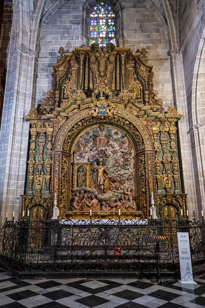 Interior Iglesia San Miguel Casco Antiguo Jerez Frontera Andalucía España — Foto de Stock