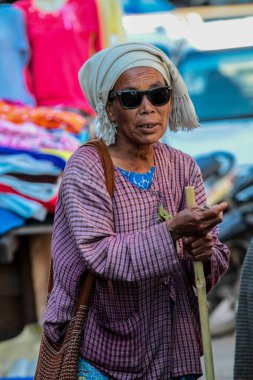 Maymyo, Myanmar - 9 Kasım 2019: Pyin Oo Lwin, Maymyo, Shan State of Myanmar, Asya 'daki eski Burma