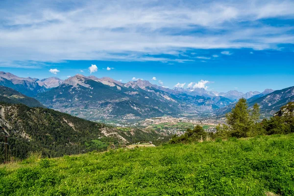 Fransız Alpleri Nin Alp Manzarası Provence Alpleri Nde Risul Col — Stok fotoğraf