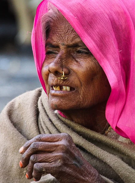 Udaipur Indien Januar 2020 Indische Rajasthanier Nationalkleidung Auf Den Straßen — Stockfoto