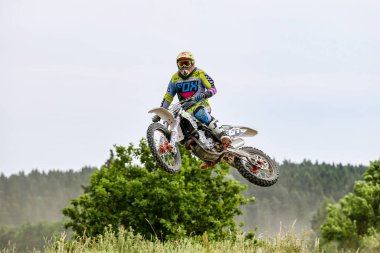 Warching, Almanya - 29 Haziran 2019 Motocross eğitimi