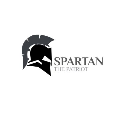 Spartan logo designs modern and simple vector