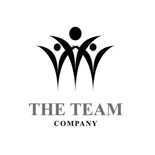 Success team business logo designs — Stok Vektör