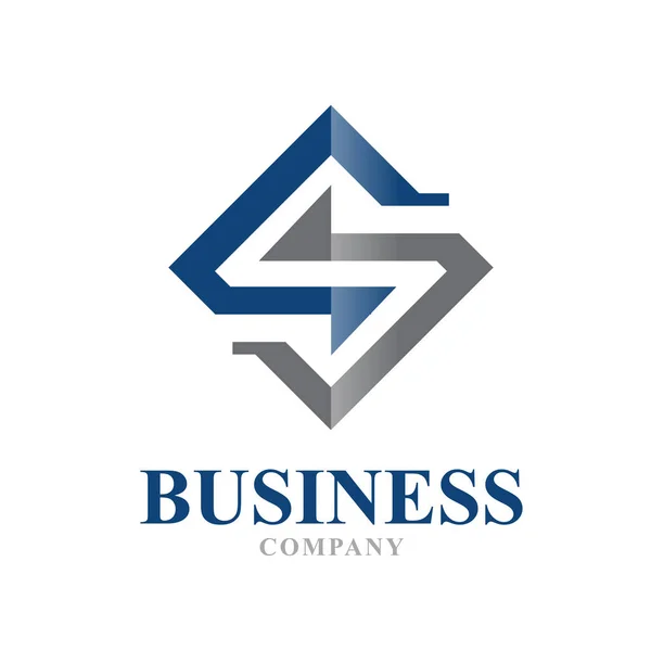 S business law firm logo designs — 스톡 벡터