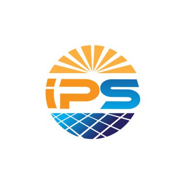 Güç hücresi güneş enerjisi logosu tasarımları