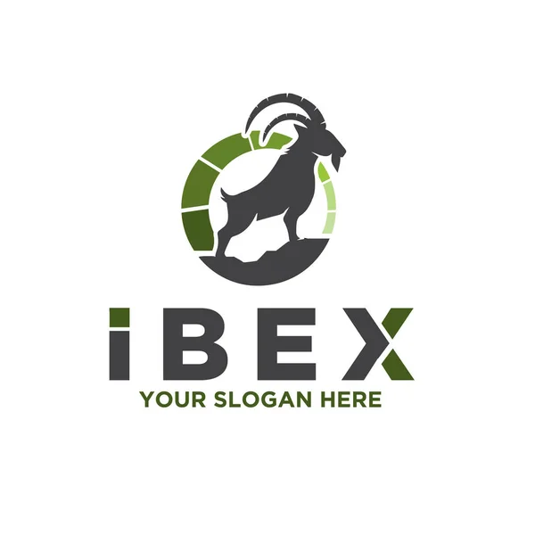 Разработки Логотипа Компании Ibex — стоковый вектор
