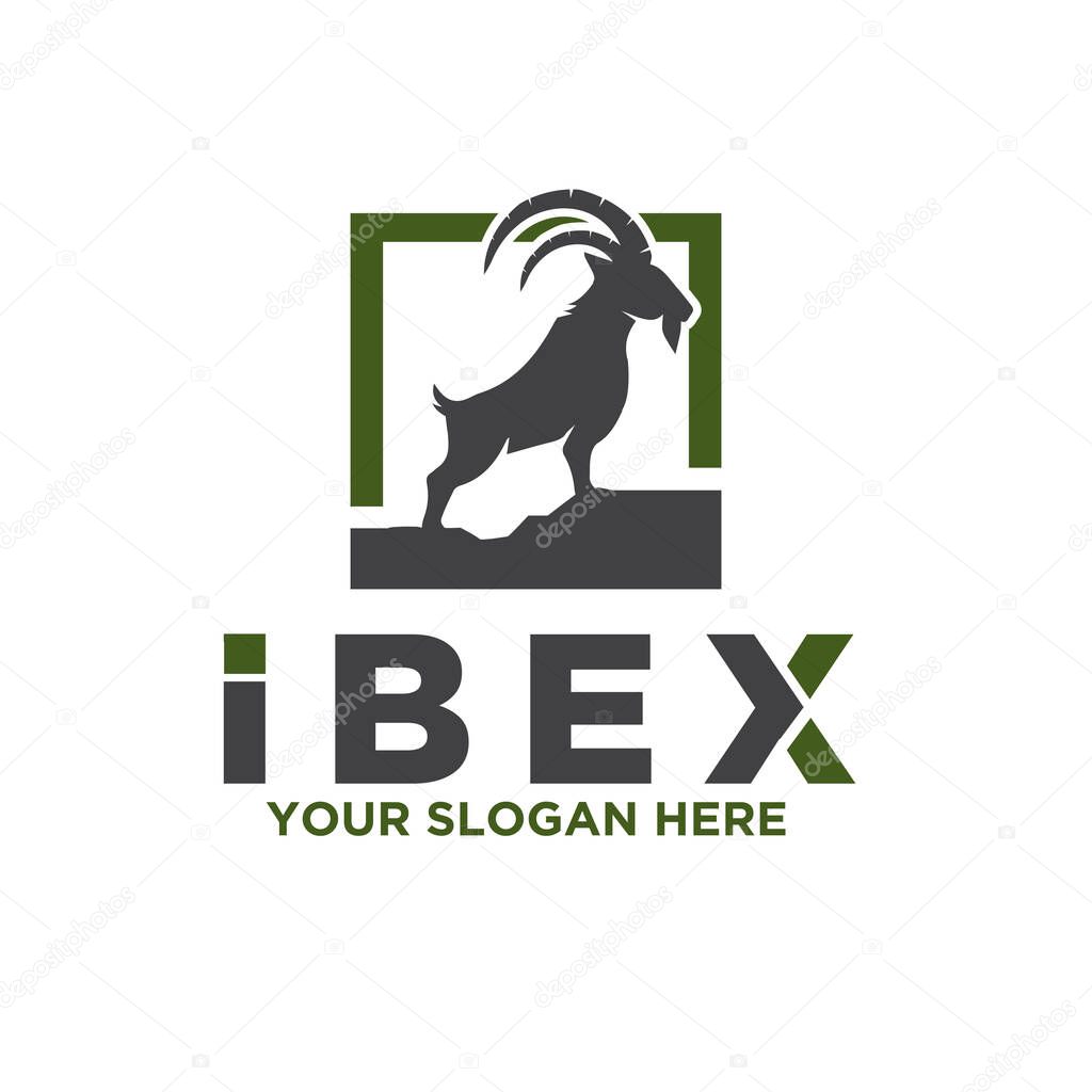 Ibex and deer care solutions logo designs