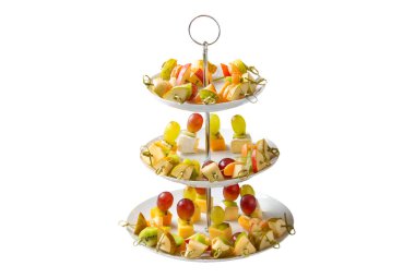 Açık büfe için meyve.