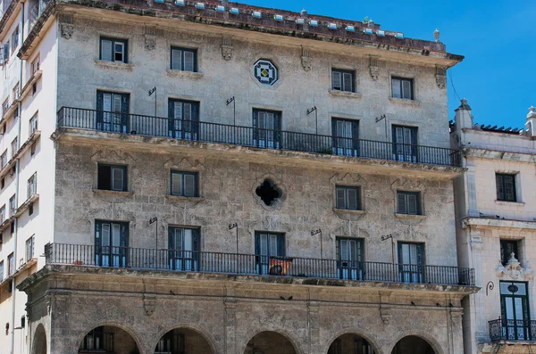 Oude gebouwen in Havana Cuba — Stockfoto