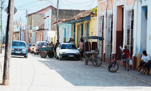 Edifícios e ruas pistas — Fotografia de Stock