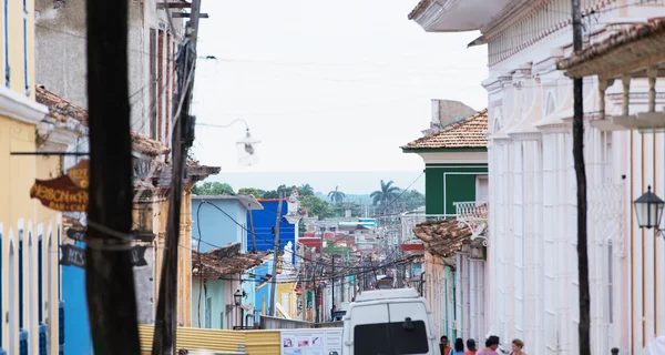 トリニダード,キューバ-建物や通りの車線 — ストック写真