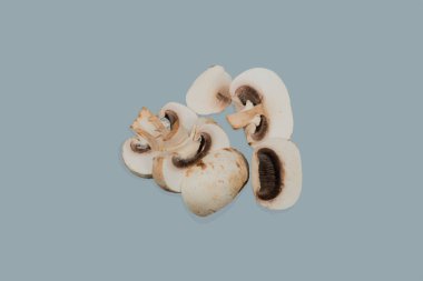 Şeritler halinde kesin tarafsız arka plan üzerinde beyaz şampiyon