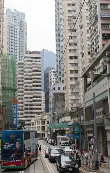 香港-2016 年 10 月 17 日︰ 香港的大都市中心 — 图库照片