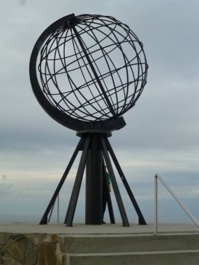 North Cape Norveç, ada North Cape cliff kuzeyinde yer alan Mageroya