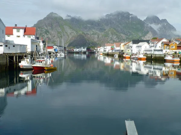 North Cape Norway, Island Mageroya situated on the north of the North Cape cliff — Stock Photo, Image