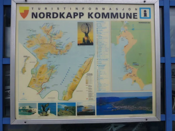 Северо-Капская Норвегия, остров Магероя, расположенный к северу от Северо-Капской скалы — стоковое фото